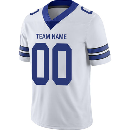 Custom D.Cowboys Stitched American Football Jerseys Personalize Birthday Gifts White Jersey