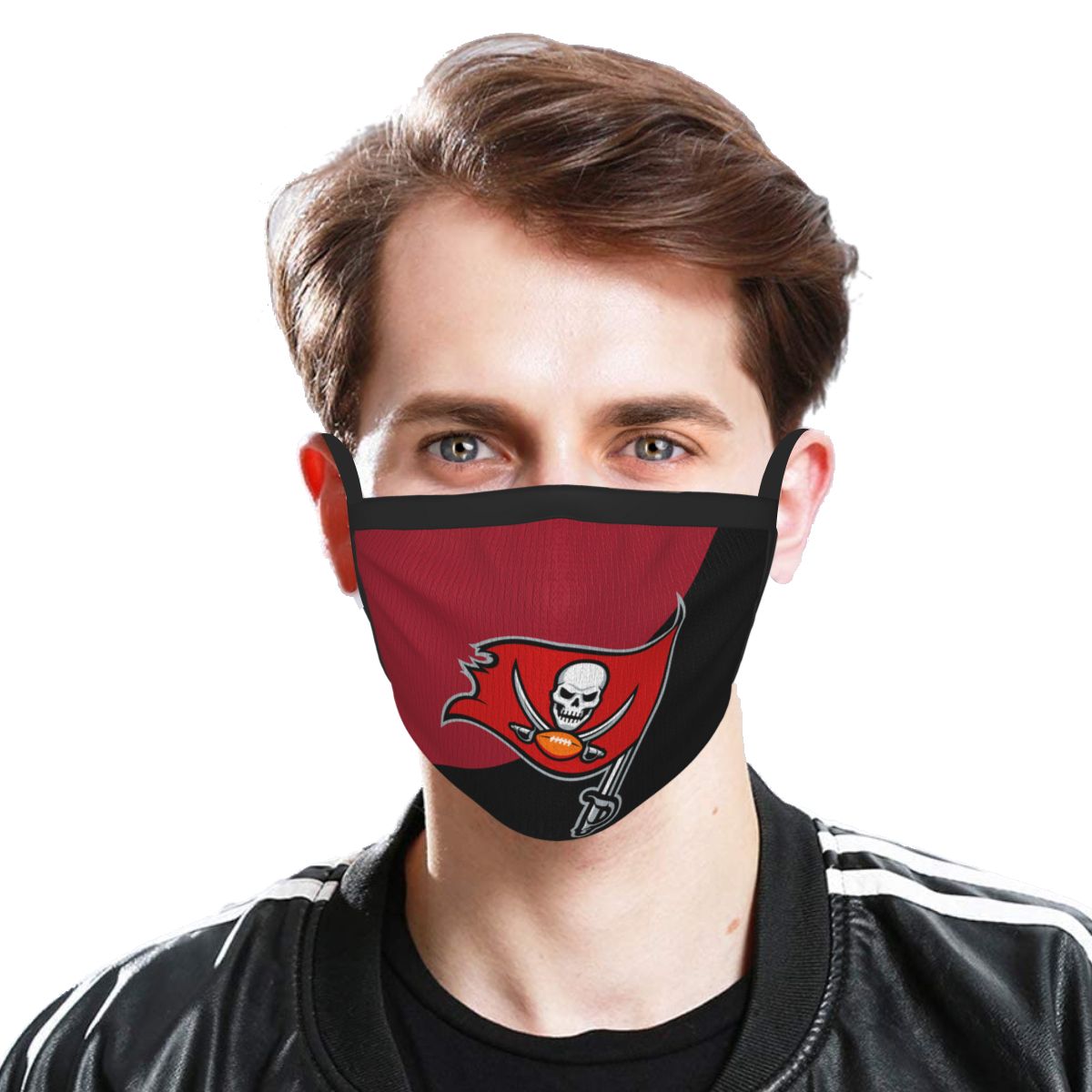 Custom Football Personalized Tampa Bay Buccaneers Dust Face Mask With Filters PM 2.5