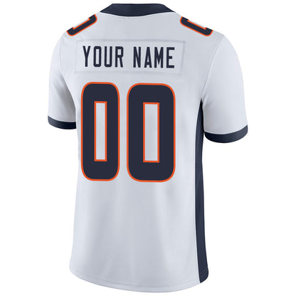 Custom D.Broncos Stitched American Jerseys Personalize Birthday Gifts White Football Jersey