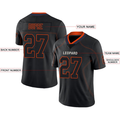 Custom D.Broncos Stitched American Football Jerseys Personalize Birthday Gifts Black Jersey