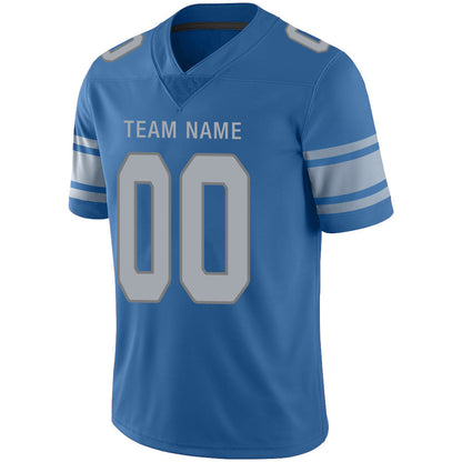 Custom D.Lions Stitched American Football Jerseys Personalize Birthday Gifts Blue Jersey