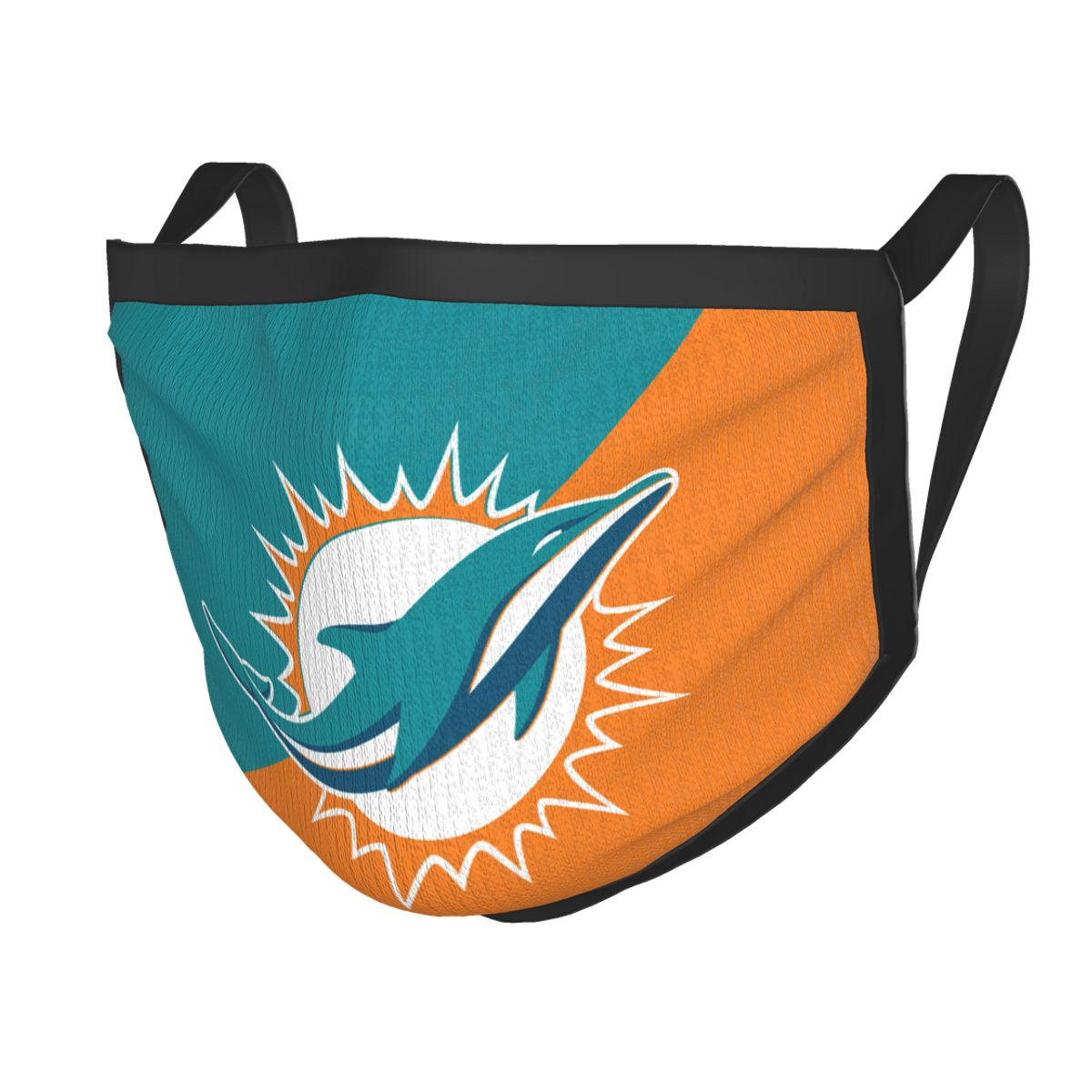 Custom Football Personalized Miami Dolphins Dust Face Mask With Filters PM 2.5