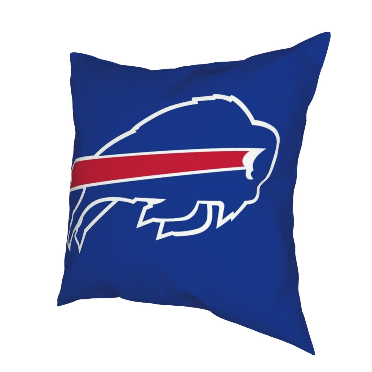 Custom Decorative Football Pillow Case Buffalo Bills Blue Pillowcase Personalized Throw Pillow Covers