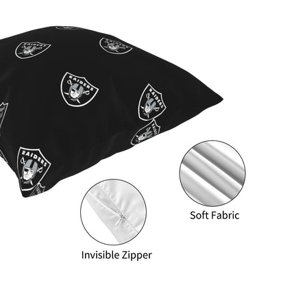 Custom Decorative Football Pillow Case Las Vegas Raiders Pillowcase Personalized Throw Pillow Covers