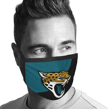 Custom Football Personalized Jacksonville Jaguars Dust Face Mask With Filters PM 2.5