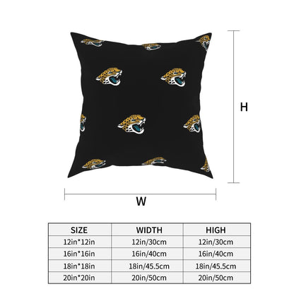 Custom Decorative Football Pillow Case Jacksonville Jaguars Pillowcase Personalized Throw Pillow Covers