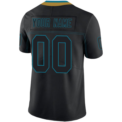 Custom J.Jaguars Stitched American Football Jerseys Personalize Birthday Gifts Black Jersey