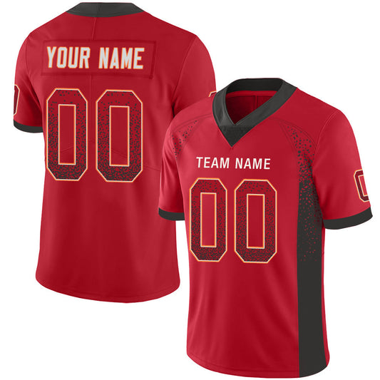 Custom KC.Chiefs Stitched American Football Jerseys Personalize Birthday Gifts Red Jersey