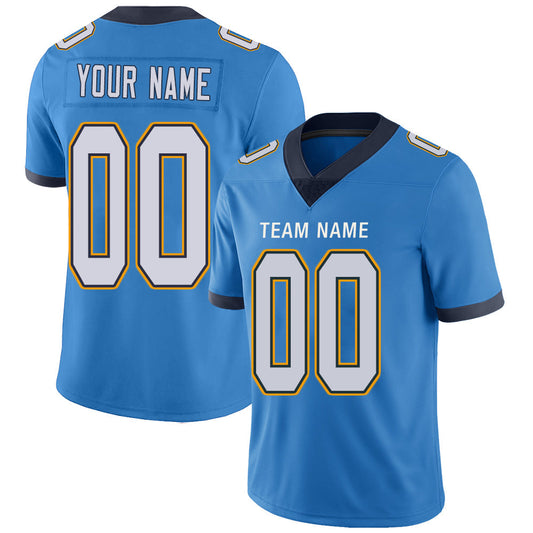 Los Angeles Chargers Custom Name & Number Jersey – All Stitched - Nebgift
