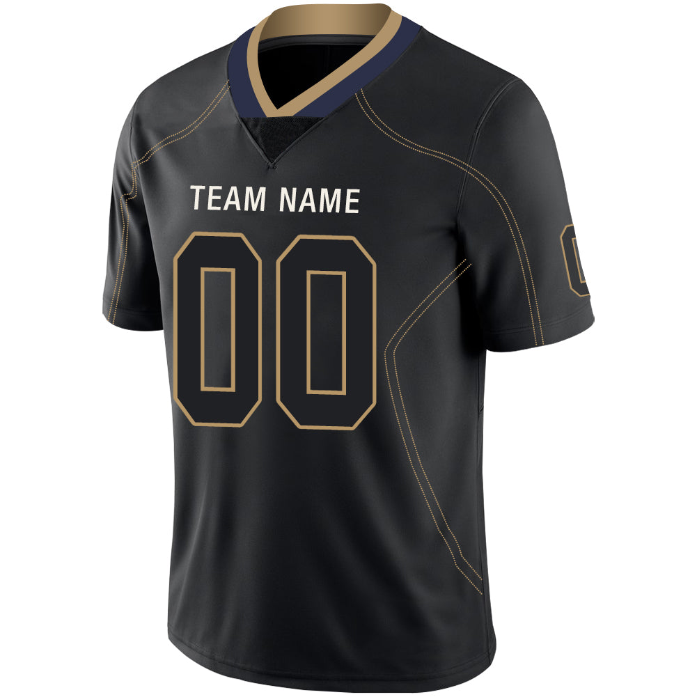 Custom LA.Chargers Stitched American Football Jerseys Personalize Birthday Gifts Black Jersey