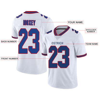 Custom New York Jets Stitched American Football Jerseys Personalize Birthday Gifts White Jersey