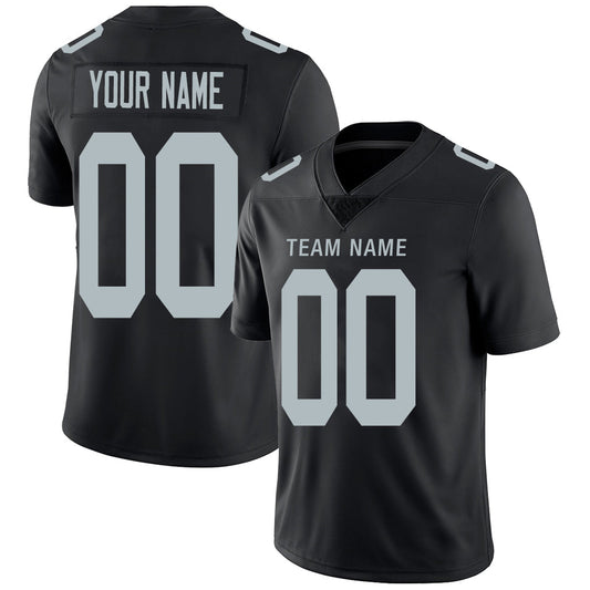 Custom LV.Raiders Stitched American Football Jerseys Personalize Birthday Gifts Black Jersey