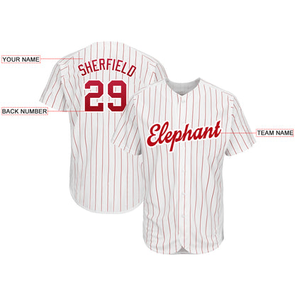 Custom Philadelphia Phillies Stitched Baseball Jersey Personalized Button Down Baseball T Shirt