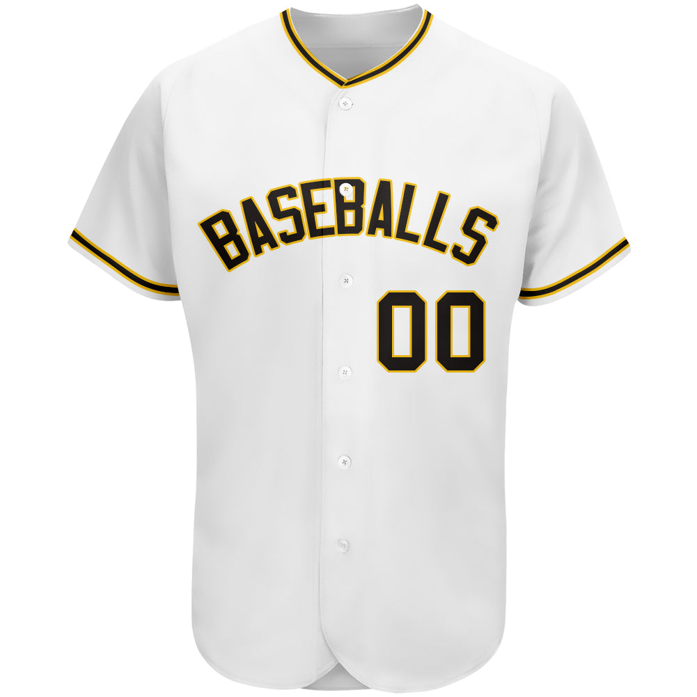 Custom Pittsburgh Pirates Stitched Baseball Jersey Personalized Button Down Baseball T Shirt