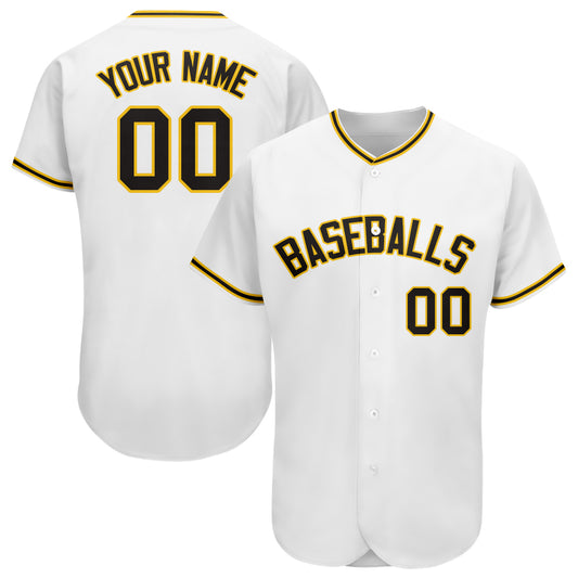 Custom Pittsburgh Pirates Stitched Baseball Jersey Personalized Button Down Baseball T Shirt