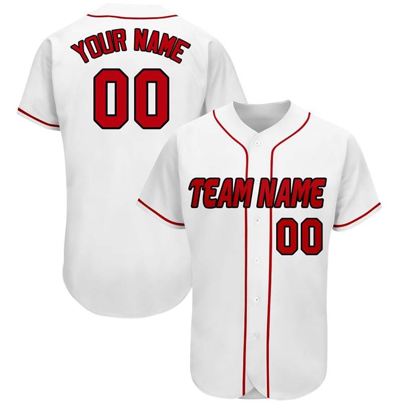 2020 Spring Winter Custom Baseball Jerseys Sublimated Printing Softball Shirt Training Wear Polyester Hip Hop Gym Streetwear Top