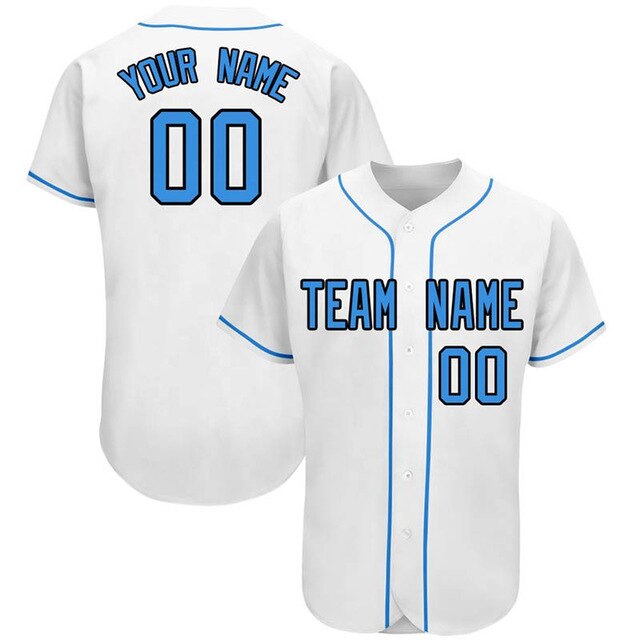 2020 Spring Winter Custom Baseball Jerseys Sublimated Printing Softball Shirt Training Wear Polyester Hip Hop Gym Streetwear Top