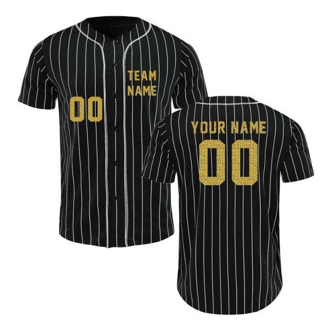 2020 Spring Winter Custom Baseball Jerseys Sublimated Printing Softball Shirt Training Wear Polyester Hip Hop Gym Streetwear Top