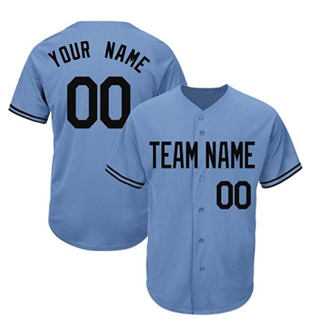 Top Quality Mesh Baseball Jersey Custom Baseball Top Tshirt Name Print Logo Customized Cool Hip Hop Casual Men's Summer Clothing