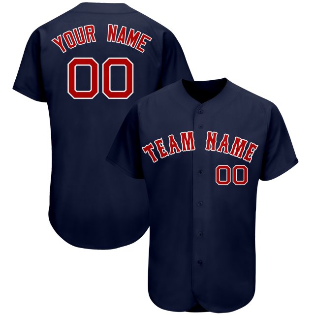 Top Quality Customized Baseball Jersey Sew Name/Number Breathable Soft V-neck Button-down for Boy/Girl/Kids Big size Any Colour