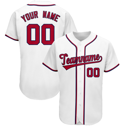 Custom Baseball Jersey Free Design Your Logo,Team Name/Number Embroidered Soft V-neck Shirts for Gentlemen/Lady/Youth Outdoors