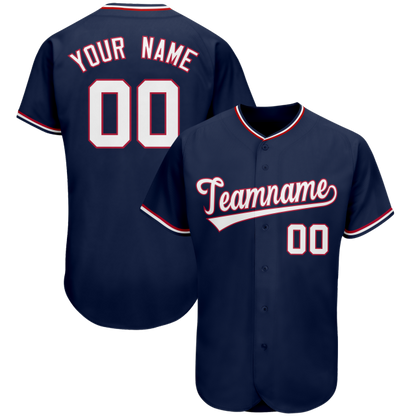 Custom Baseball Jersey Free Design Your Logo,Team Name/Number Embroidered Soft V-neck Shirts for Gentlemen/Lady/Youth Outdoors