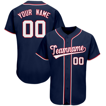 Custom Baseball Jersey Free Design Your Logo,Team Name/Number Embroidered Soft V-neck Shirts for Gentlemen/Lady/Youth Outdoors