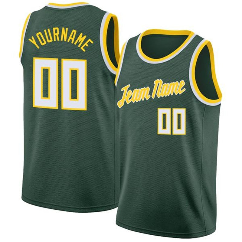 Custom Round Neck Basketball Jersey Full Sublimation Team Name/Number Player's Loose Soft cool Shirts for Male/Lady/Kids Outdoor