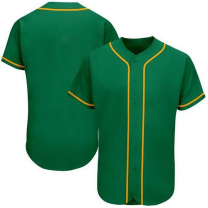 Drop Shipping Blank Baseball Jersey Full Button Maillot Baseball Jerseys Polyester Sublimation Uniforms Shirt Tops