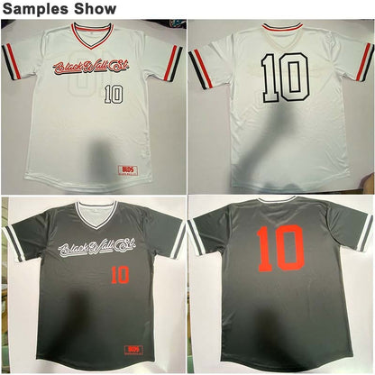 Custom Team Print Baseball Shirt Crew Neck Slim Fit Hip Hop Cool Street Tshirt Softball Super Quality Breathable Baseball Wear