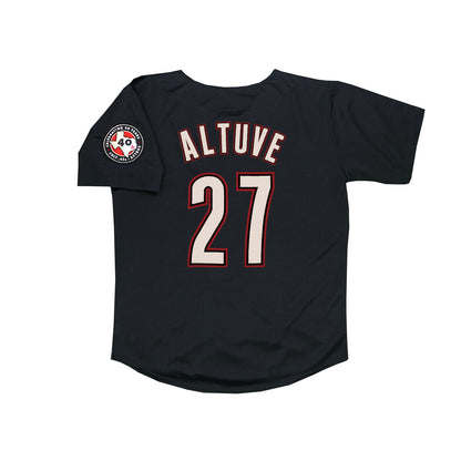 Jose Altuve 2012 Houston Astros Black Men's Jersey