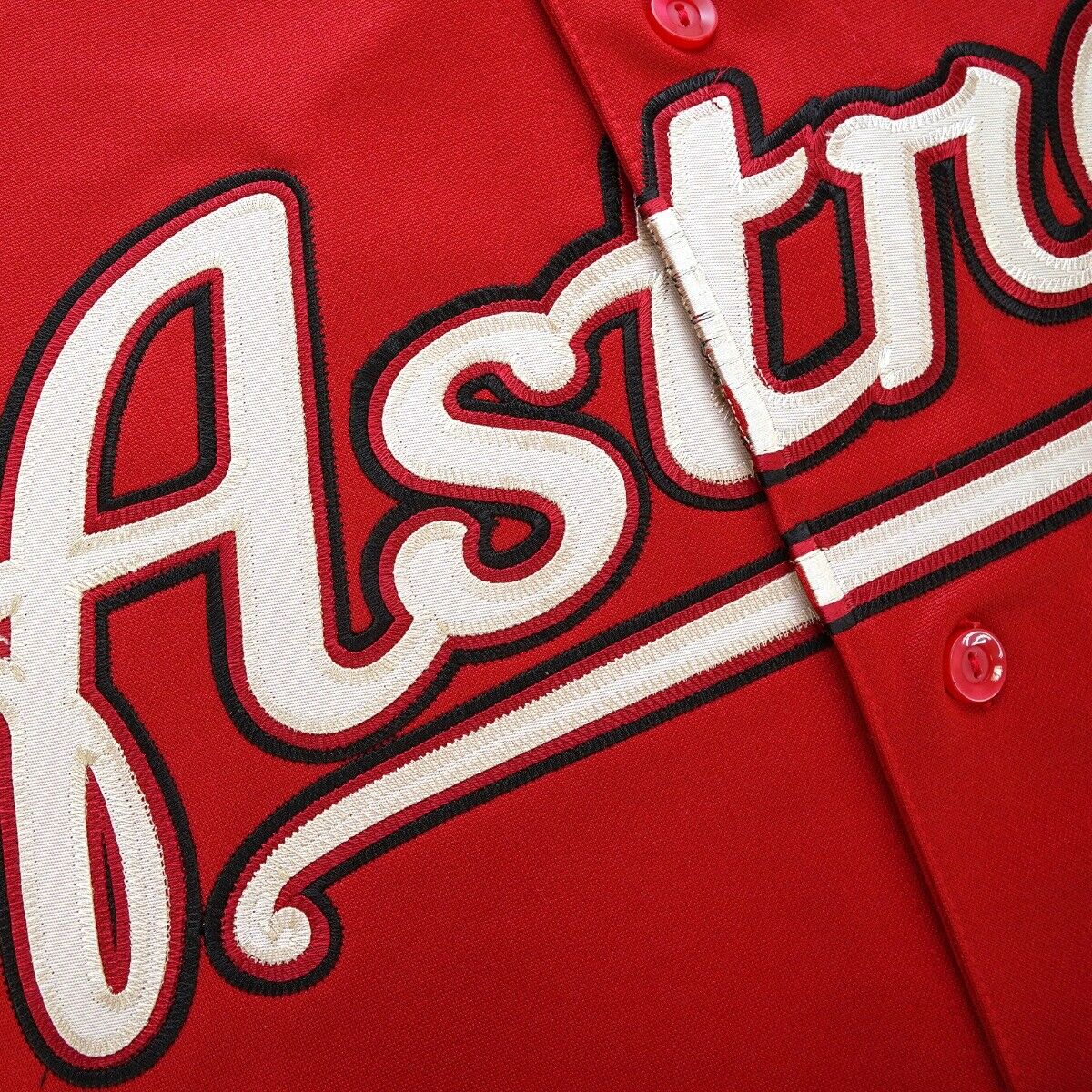 Custom 2012 Houston Astros Red Men's Jersey Stitched