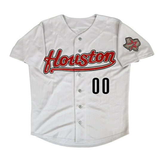 Custom 2012 Houston Astros White Men's Jersey Stitched