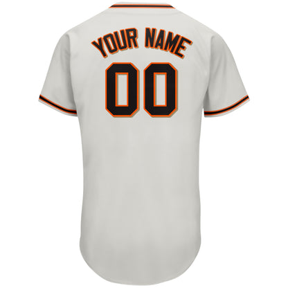 Custom San Francisco Giants Stitched Baseball Jersey Personalized Button Down Baseball T Shirt