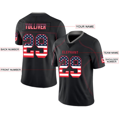 Custom Tampa Bay Buccaneers Stitched American Football Jerseys Personalize Birthday Gifts Black Jersey