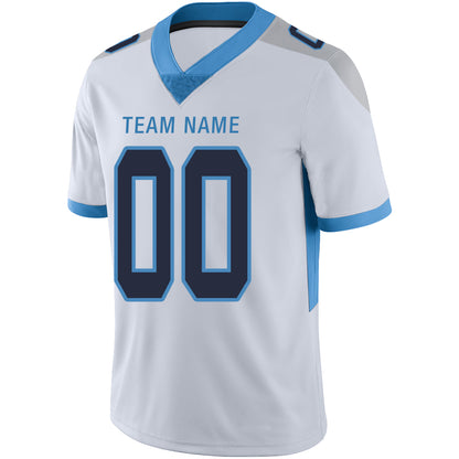 Custom Tennessee Titans Stitched American Football Jerseys Personalize Birthday Gifts White Jersey