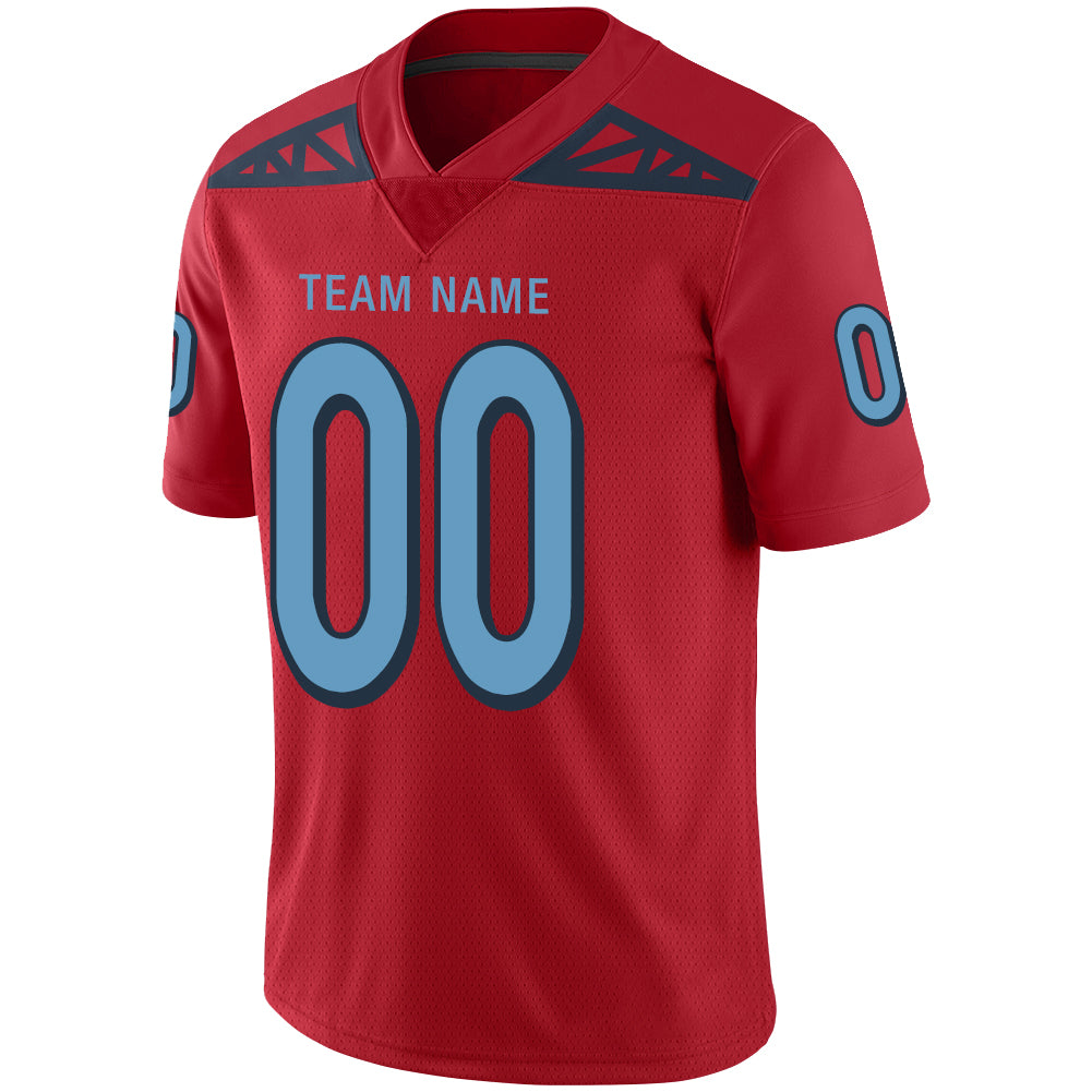 Custom Tennessee Titans Stitched American Football Jerseys Personalize Birthday Gifts Red Jersey